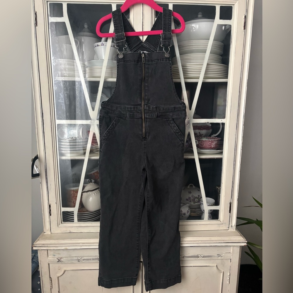 Art Class Black Overalls